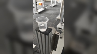 Speed ​​gate with brushless motor ensures fast access without trapping people.