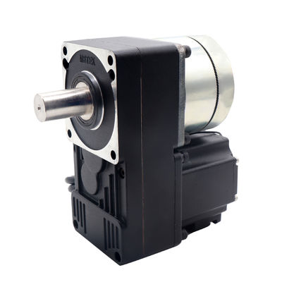 Buy DC24V 40W BLDC Servo Motor with 1:60 Gear Ratio and Clutch for Anti-collision Swing Gate online manufacture