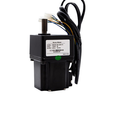 Buy 2400 Lines 40W BLDC Servo Motor With Gearbox 12000 Encoder online manufacture