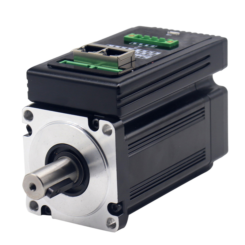 DC Servo Motor Pulse +RS485 CAN/CANopen 3000RPM Compact Structure Space