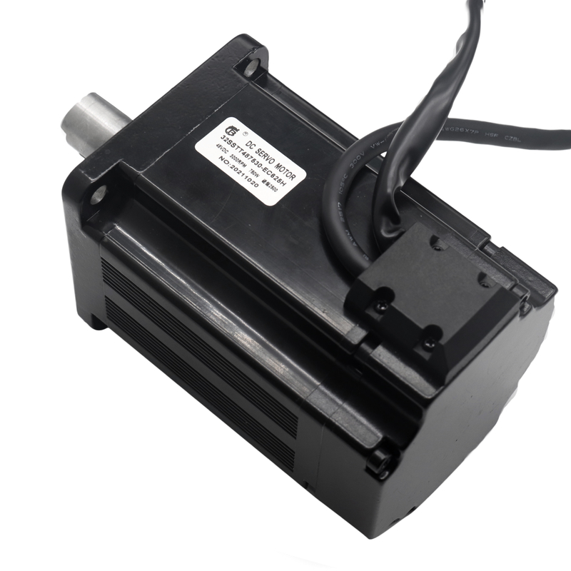 DC Servo Motor Low Noise 2.4N.M DC Servo Motor 750W 3000 RPM with Brake