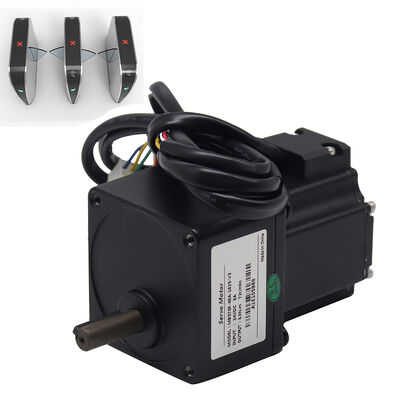 24V 40W Brushless DC Servo Motor with Gear Reducer 1:25 for Automatic Turnstile