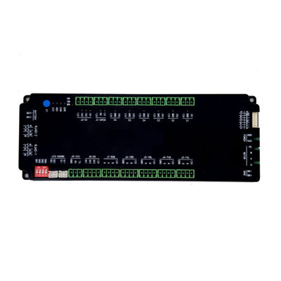 Ultra-Narrow 75mm Pedestrian Turnstile Controller Board - Integrated Servo Drive, 6-Pair IR Input, Voice & RGB Output
