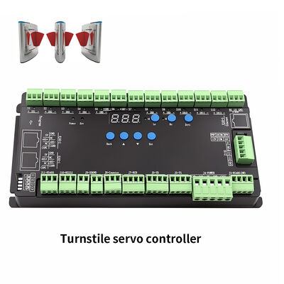DC20~30V Turnstile Servo Controller  RS232, RS485, CAN, Providing Modbus Communication -25~55℃, Suitable For Speed Gates, Wing Gates, And Swing Gates