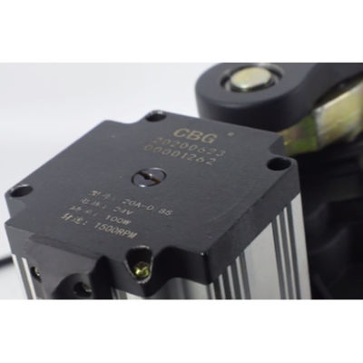 24V 120W Boom Barrier Mechanism with 2000RPM DC Brushless Motor and 17RPM Output Speed for Parking Lots
