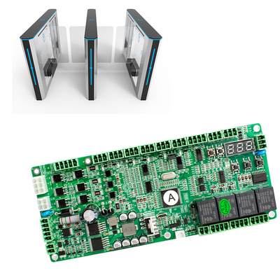 Control Board Support 6 Pairs Sensors PNP NPN for Full-automatic Tripod Turnstile Gate